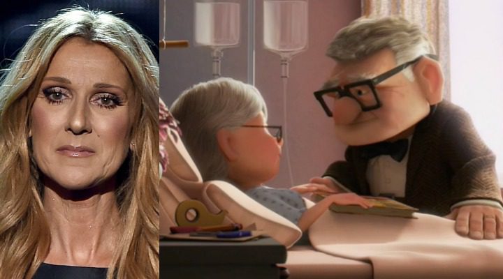 Céline Dion y Up de Pixar