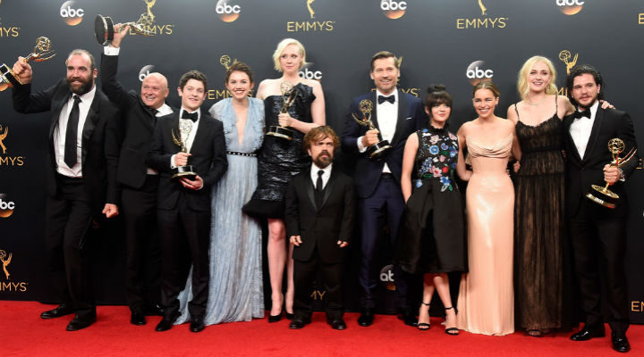 El reparto de 'Juego de Tronos' en los Emmys 2016