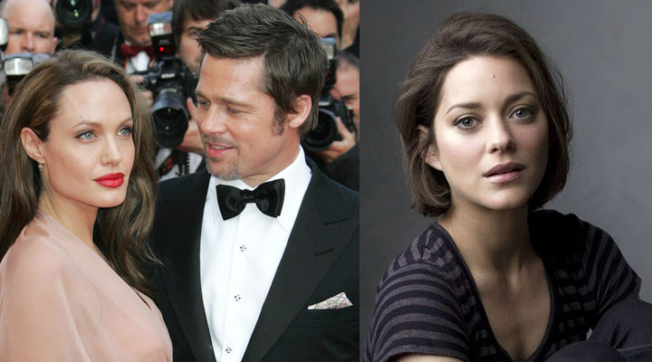 Angelina Jolie, Brad Pitt y Marion Cotillard