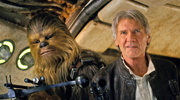 Han Solo y Chewbacca