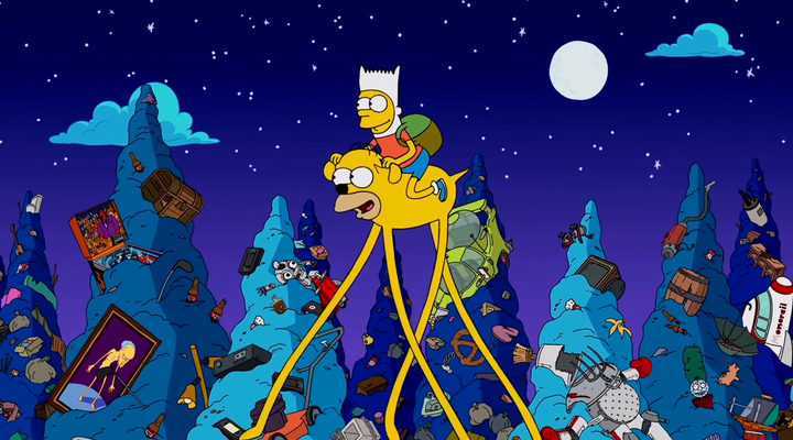 Los Simpson Hora de aventuras