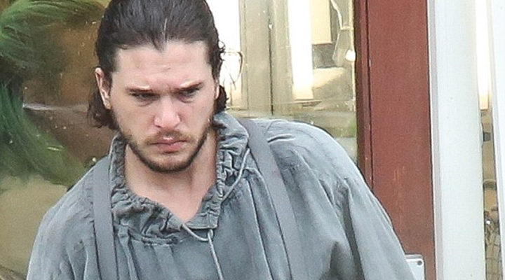  Kit Harington en el rodaje de la séptima temporada de 'Juego de Tronos'