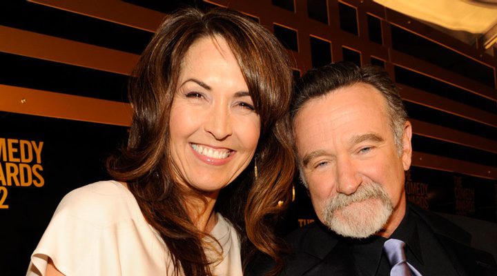 Robin Williams y Susan Schneider