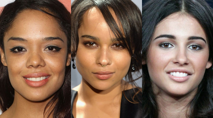 Tessa Thompson, Zoe Kravitz y Naomi Scott