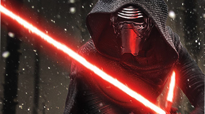 Kylo Ren en 'Star Wars: El despertar de la Fuerza'