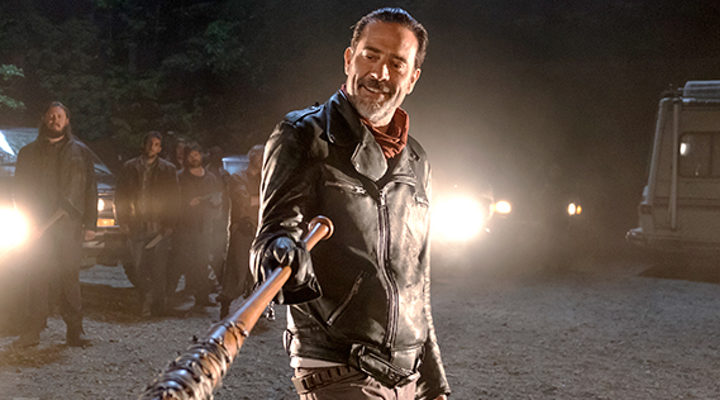 Negan en la septima temporada de 'The walking Dead'