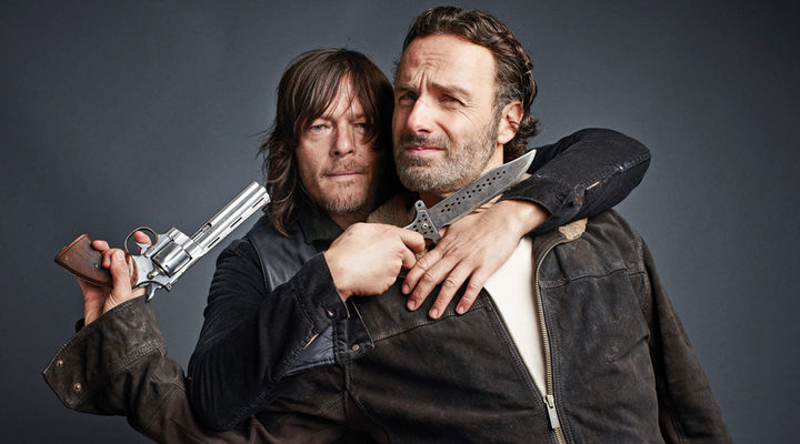 Norman Reedus y Andrew Lincoln