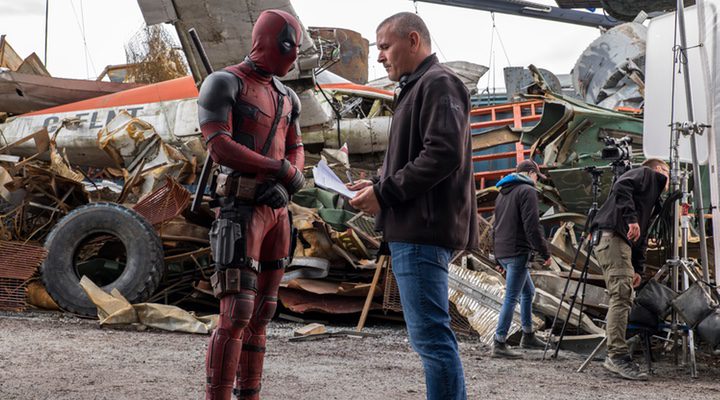 Ryan Reynolds y Tim Miller en 'Deadpool'