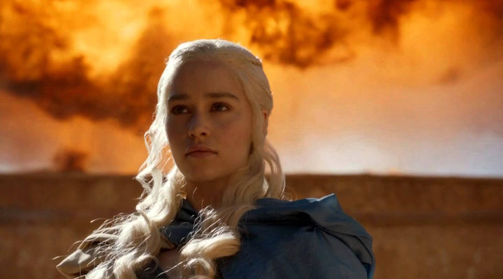 Fotograma de Daenerys en 'Juego de Tronos'