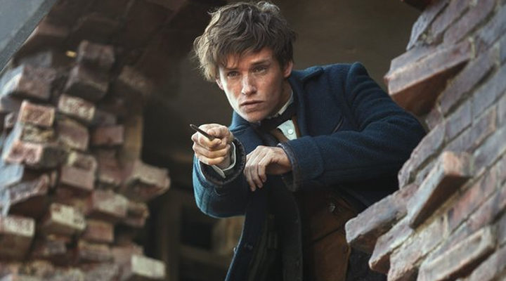 Eddie Redmayne en 'Animales fantásticos y donde encontrarlos'