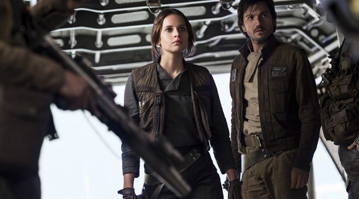 Jyn Erso y Cassian Candor