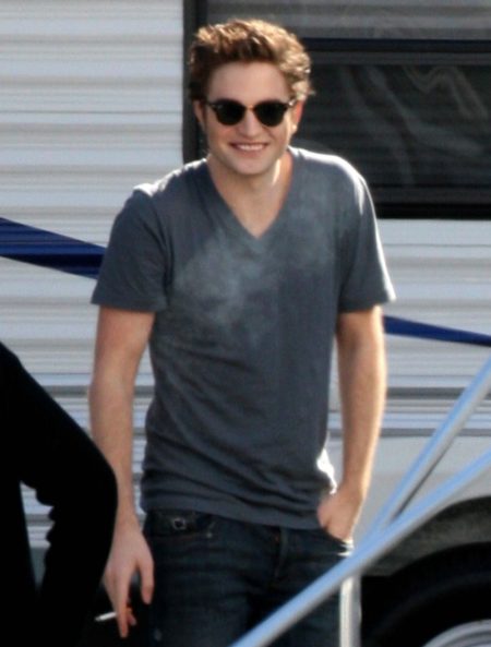 Imágenes en el set de 'New Moon'