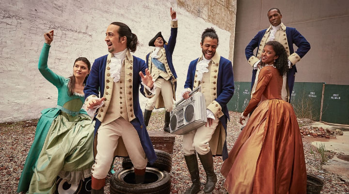 El elenco de 'Hamilton' para Rolling Stone