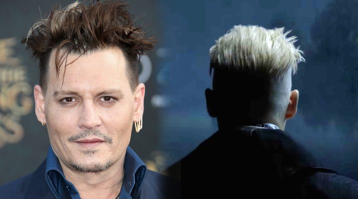 Johnny Depp y Grindelwald