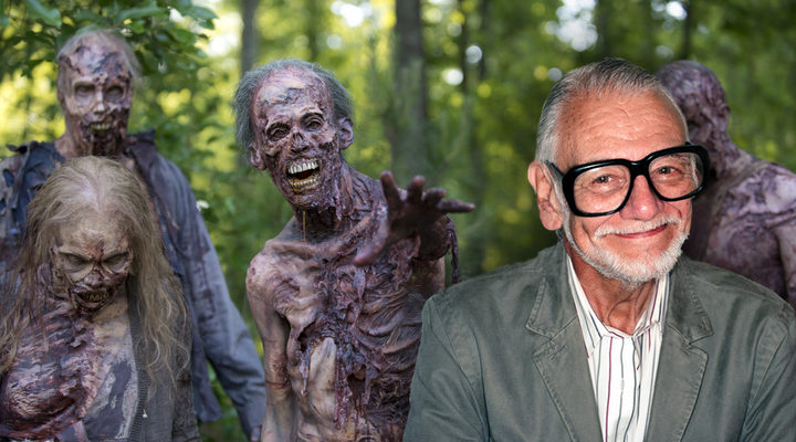 George A. Romero y 'The Walking Dead'