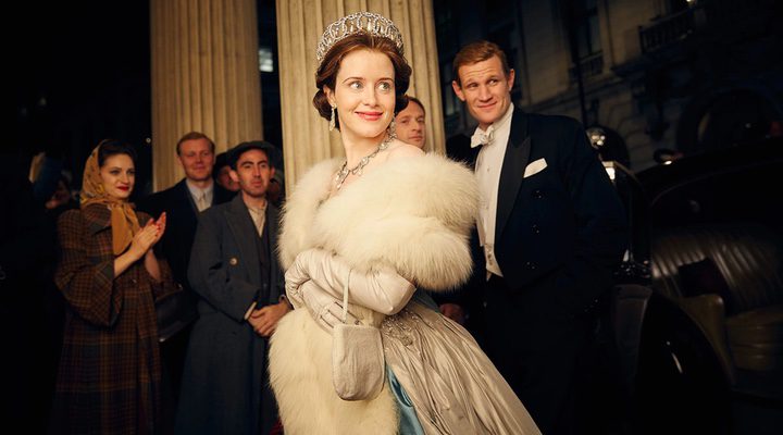  Claire Foy y Matt Smith en 'The Crown'