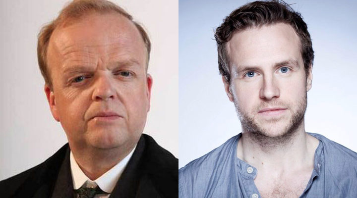 Toby Jones y Rafe Spall