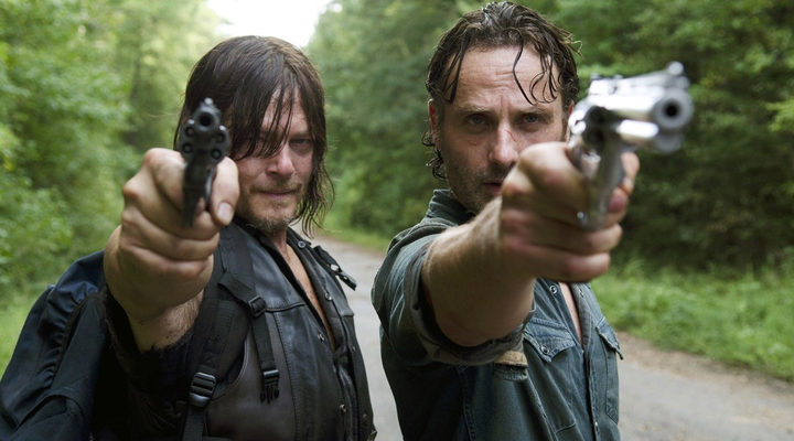 Andrew Lincoln y Norman Reedus