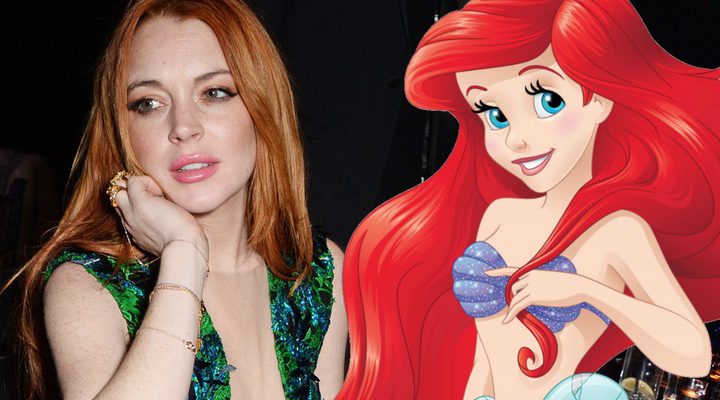  Lindsay Lohan quiere ser 'La Sirenita'