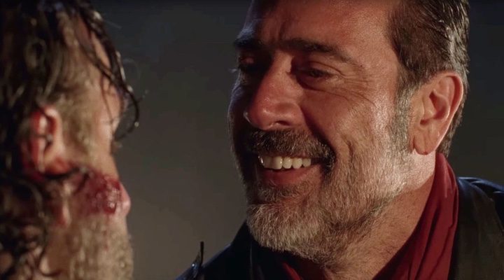  Rick y Negan en 'The Walking Dead'