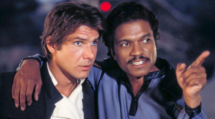 Los curtidos Lando y Han Solo