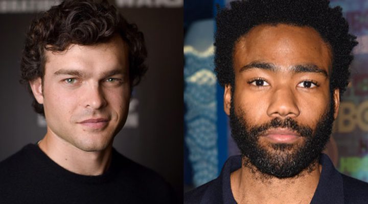  Alden Ehrenreich y Donald Glover