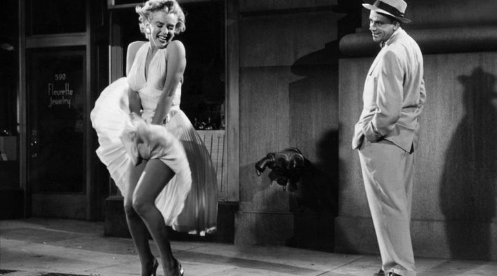  Marilyn Monroe en la película 'La comezón del séptimo año'