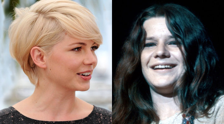 Michelle Williams será Janis Joplin