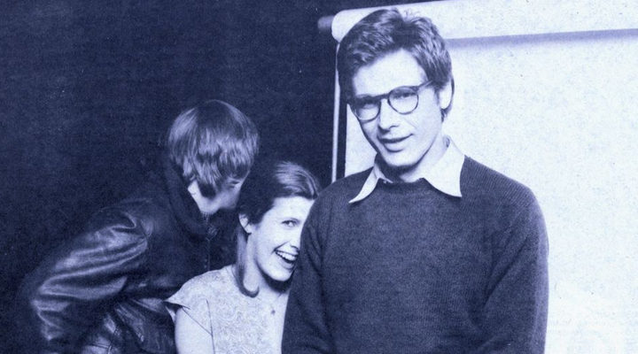 Harrison Ford, Carrie Fisher y Mark Hamill