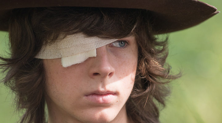 Carl en 'The Walking Dead'