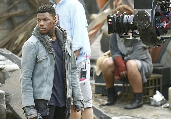  John Boyega en el rodaje de 'Pacific Rim 2'