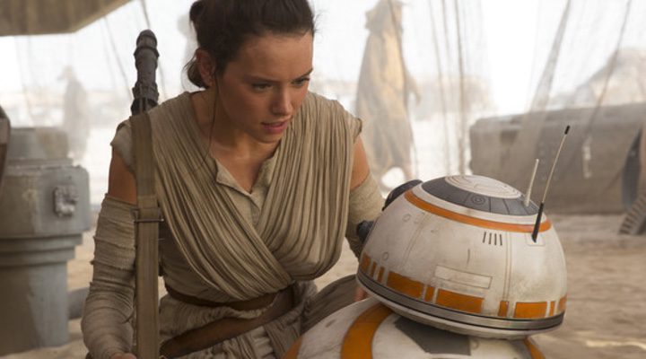 Daisy Ridley en 'Star Wars: Episodio VII'