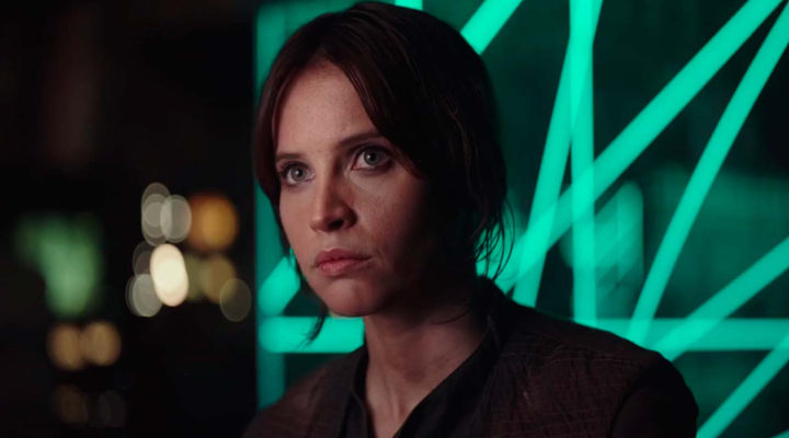 Jyn Erso interpretada por Felicity Jones