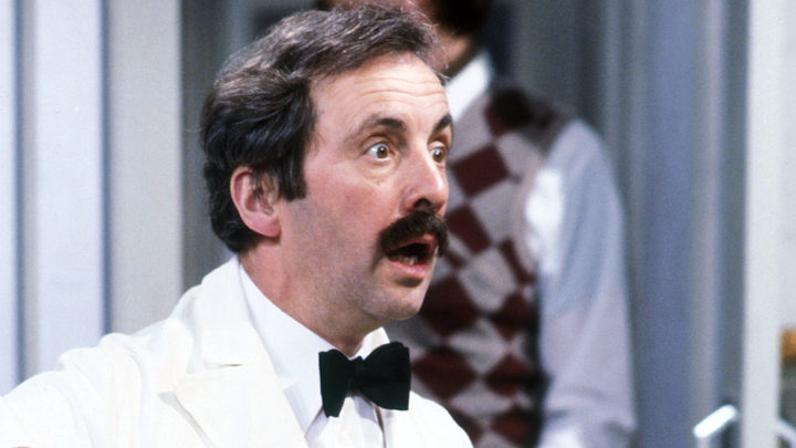 El camarero Manuel en 'Fawlty Towers'