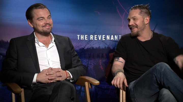 Leonardo DiCaprio y Tom Hardy