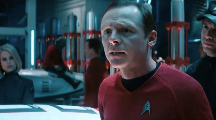 Simon Pegg como Scotty