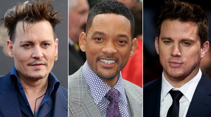  Johnny Depp, Will Smith y Channing Tatum entre los actores más sobrevalorados de Hollywood