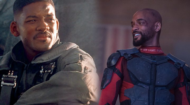 Will Smith en 'Independence Day' y 'Escuadrón Suicida'