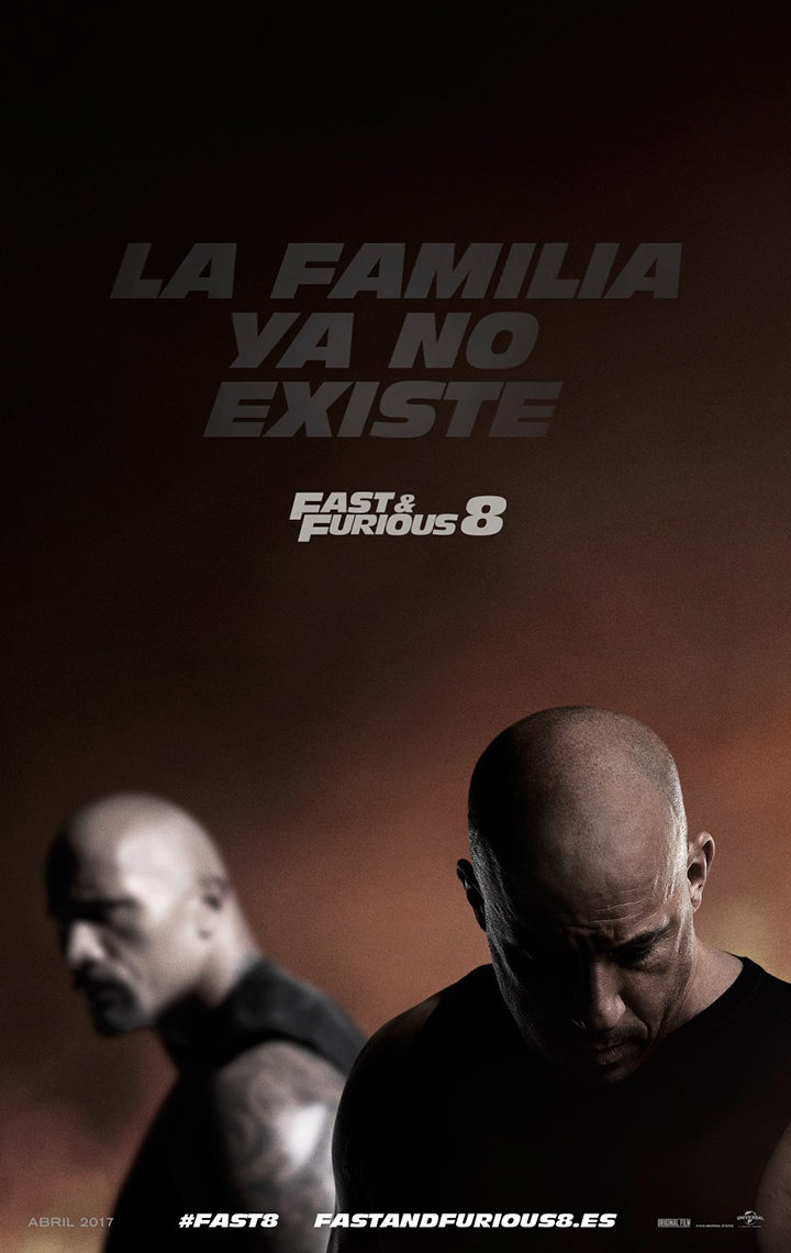  Póster 'Fast & Furious 8'