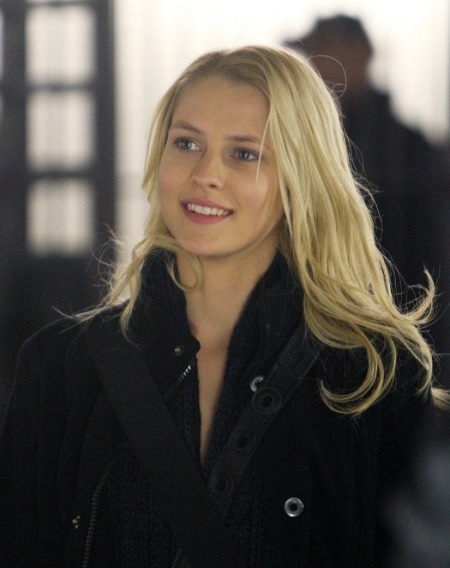 Teresa Palmer en el rodaje de 'Sorcerer's Apprentice'