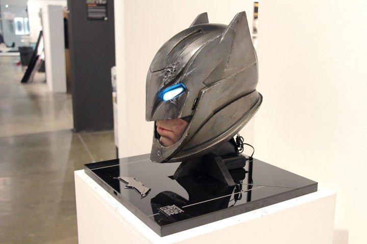 El posible casco de Batman