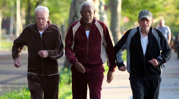 Michael Caine, Morgan Freeman y Alan Arkin en 'Un golpe con estilo'