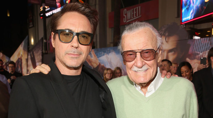 Stan Lee y Robert Downey Jr