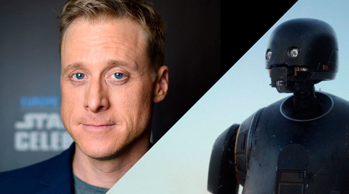 Alan Tudyk interpreta a K-2SO en 'Rogue One: Una historia de Star Wars'