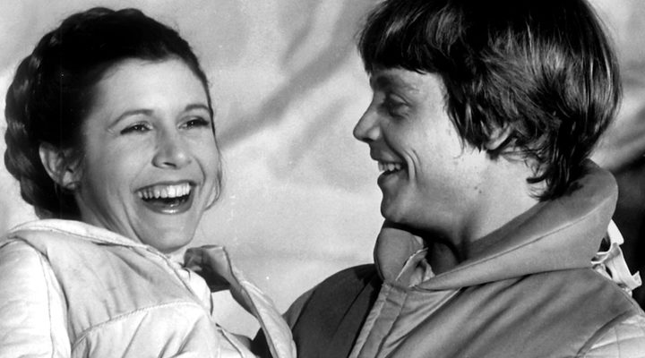 Mark Hamill y Carrie Fisher