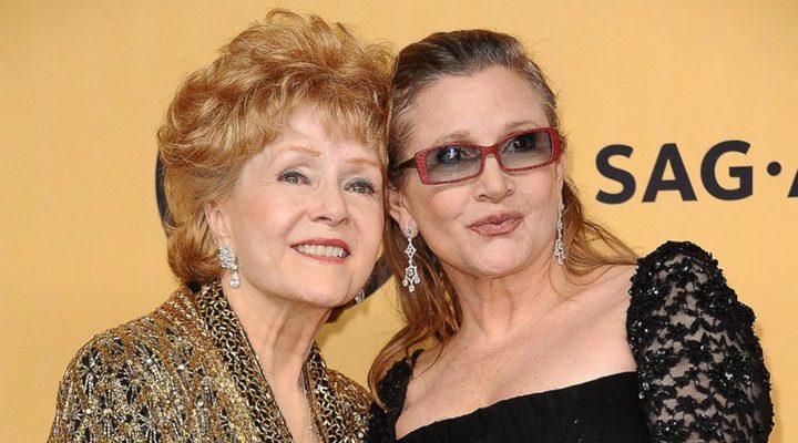 Debbie Reynolds y Carrie Fisher