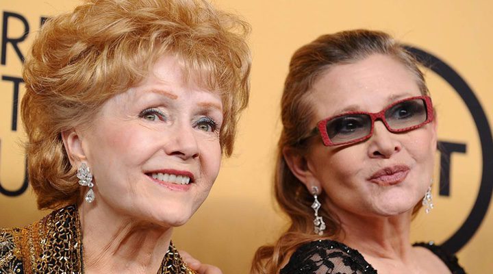 Debbie Reynolds y Carrie Fisher