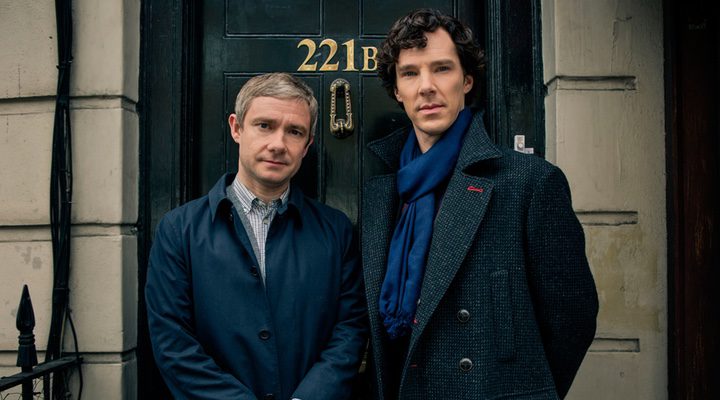 Martin Freeman y Benedict Cumberbatch en 'Sherlock'