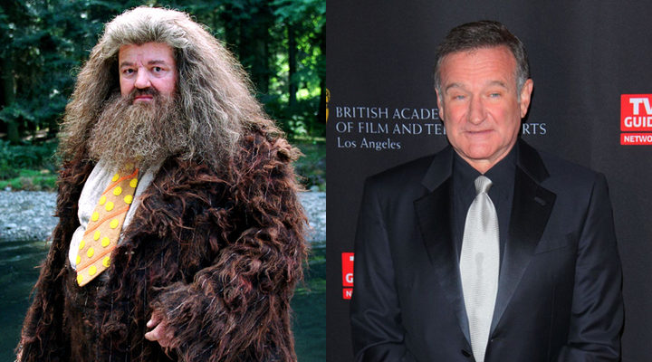 ¿Hagrid interpretado por Robin Williams?