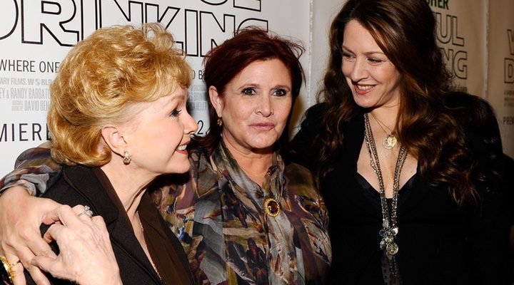 Debbie Reynolds, Carrie Fisher y Joely Fisher